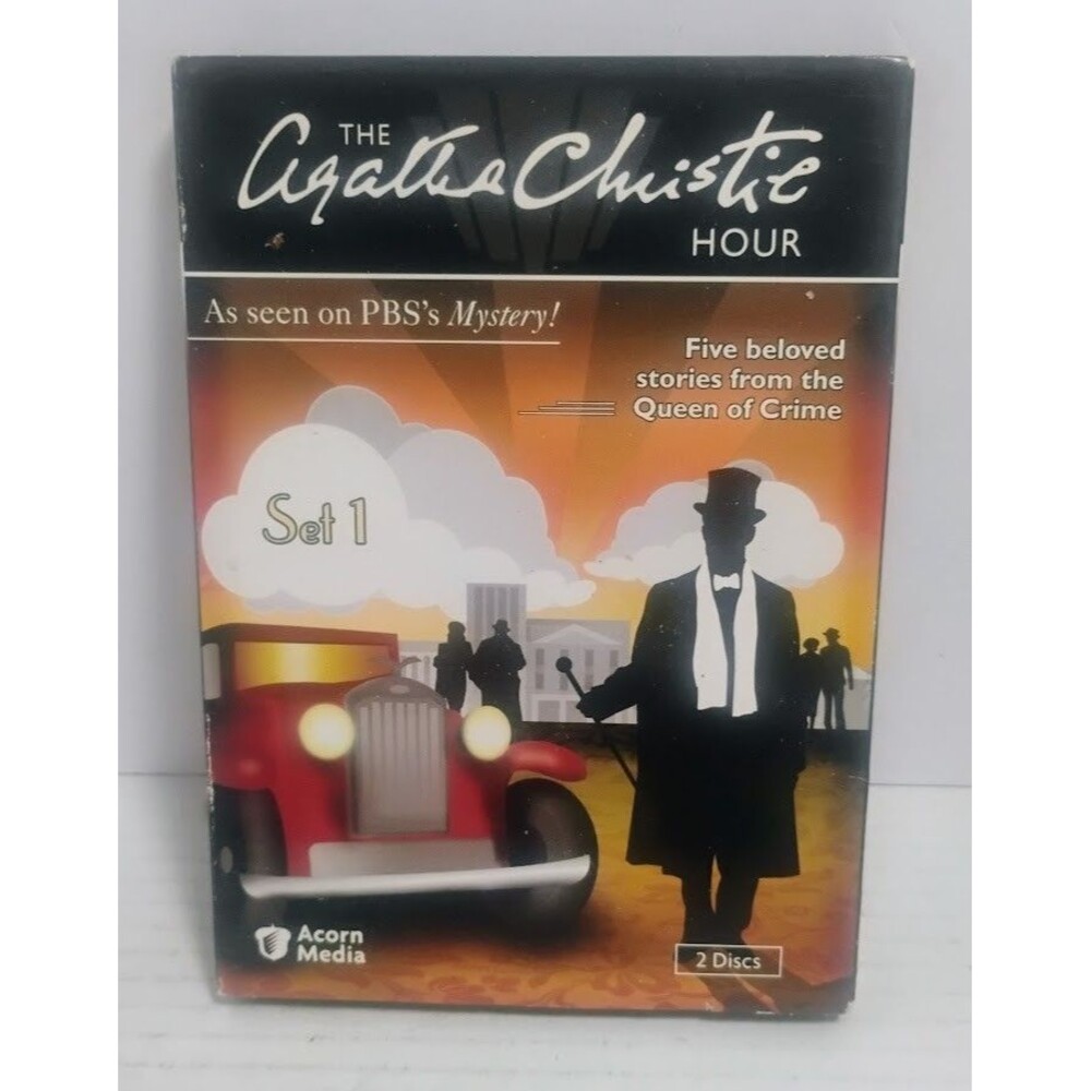 ACORN MEDIA PBS'S MYSTERY! THE AGATHA CHRISTIE HOUR SET 1 DVD W SLIPCOVER